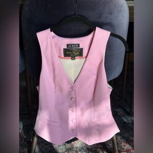 J.Crew Light Pink Italian Fabric Top